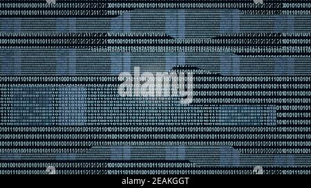 Binary Code Stock Photo