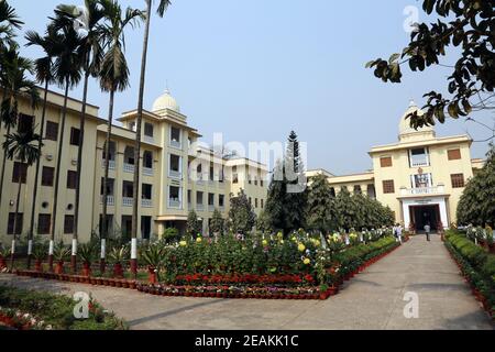 Belur Math, headquarters of Ramakrishna Mission in Howrah, Kolkata Stock Photo