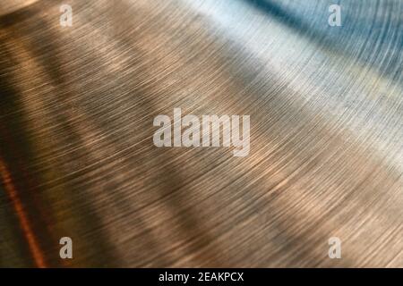 Metal Texture with Lines Stock Photo