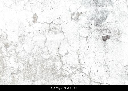 Old cracked concrete wall texture. Weathered background. Stock Photo