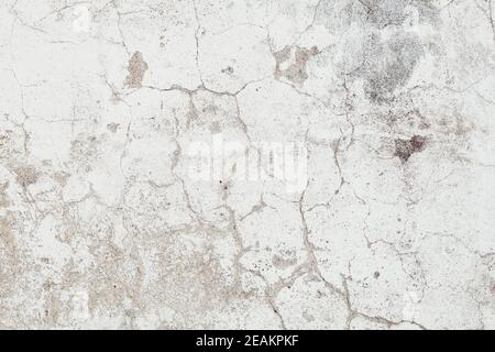 Old cracked concrete wall texture. Weathered background. Stock Photo