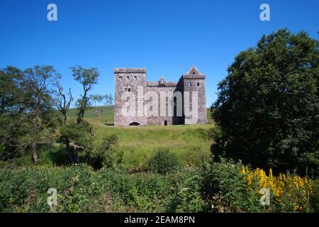 Hermitage Castle Stock Photo