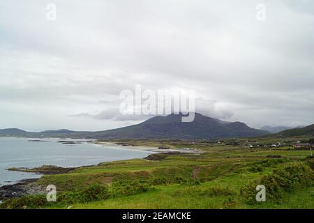 Wild Atlantic Way  Renvyle Beach Stock Photo