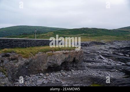 Lighthouse Valentia Island Stock Photo