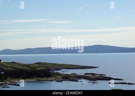 Roancarrig Lighthouse  Bantry Bay  West Cork Stock Photo