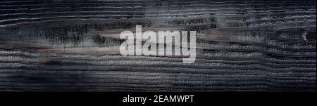 Gray wooden background with old painted boards Stock Photo