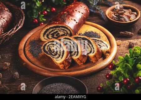 Traditional Hungarian folk cake Stock Photo