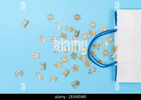 small Christmas icons Stock Photo