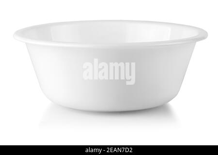 white plate isolated on white background. Stock Photo