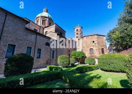 Cathedral of the Resurrection of Jesus Christ, UNESCO World Heritage Site, Ravenna, Emilia-Romagna, Italy, Europe Stock Photo