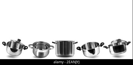 cooking pan isolated on white background with clipping path Stock Photo