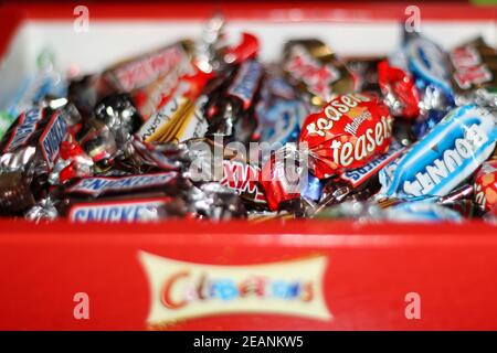 Celebrations Chocolates Snickers Mars Twix Bounty Galaxy Maltesers