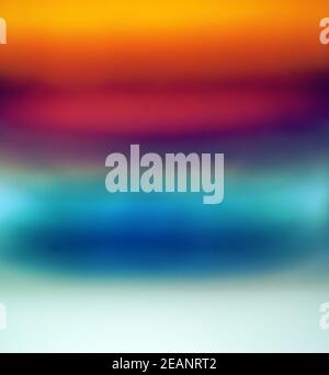 Golden tequila alcohol with blue, purple, tint shade gradient color abstract texture background. Stock Photo