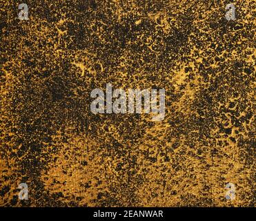 Abstract grunge golden and black background Stock Photo