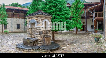 Bachkovo Monastery in Bulgaria Stock Photo
