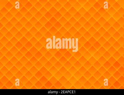 Stylish yellow presentation background with creative squares Stock Vector