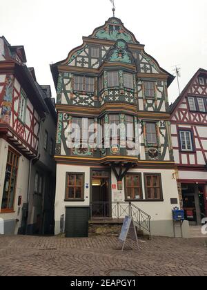 Killingerhaus, Museum, Stadtmuseum, Altstadt, Idstein Stock Photo