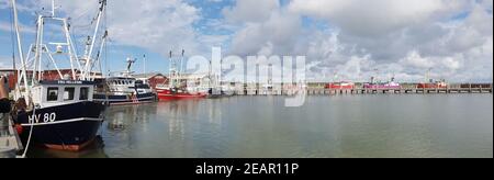 Krabbenkutter, Hafen, Havneby, Roemoe Stock Photo