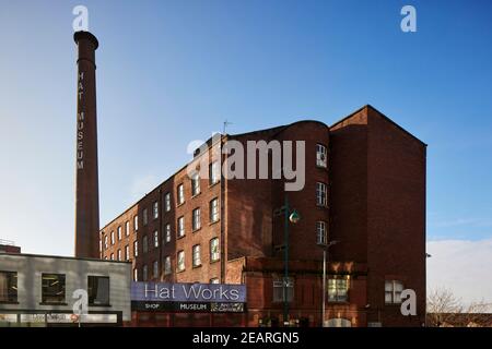 Stockport Hat Works Museum in Wellington Mill Stock Photo