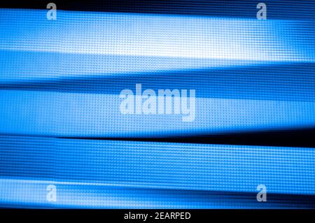 Digital screen background. Color screen monitor or TV with glitch pixels and LEDs close up. Stock Photo