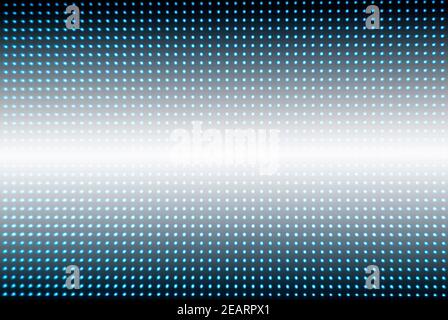 Digital screen background. Color screen monitor or TV with glitch pixels and LEDs close up. Stock Photo