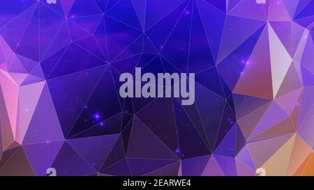 Polygon & Geometrics textures background Stock Photo
