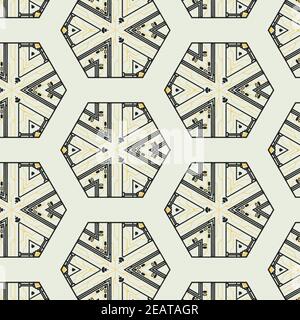 Patterned geometric background for wallpapers Stock Photo