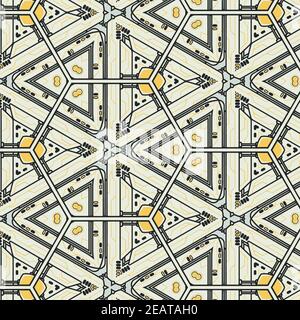 Patterned geometric background for wallpapers Stock Photo