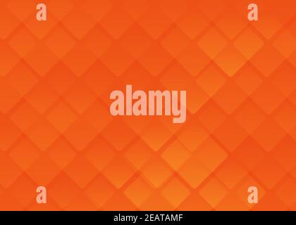 Stylish orange squares background Stock Vector