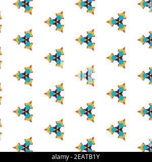 Patterned colorful geometric background for wallpapers Stock Photo