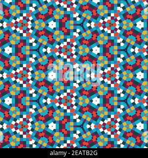 Patterned colorful geometric background for wallpapers Stock Photo