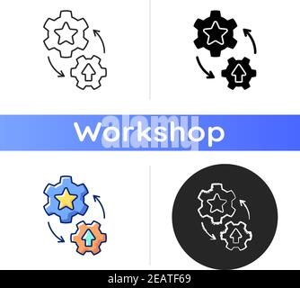 Mentorship icon Stock Vector