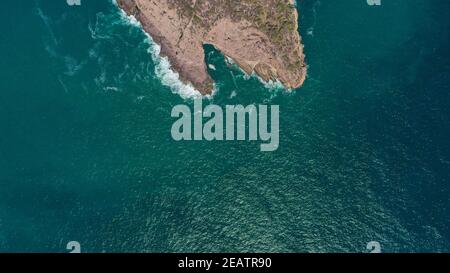 Stone island jetty in the bay in Mazatlan, Sinaloa Mexico. 2021 in Mazatlan, Mexico. (Photo by Luis Gutierrez / Norte Photo)   Embarcadero isla de la piedra en la bahia en Mazatlan, Sinaloa Mexico. 2021 in Mazatlan, Mexico. (Photo by  Luis Gutierrez/Norte Photo) Stock Photo