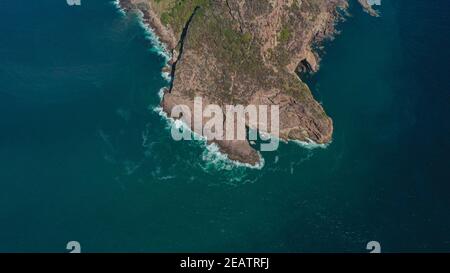 Stone island jetty in the bay in Mazatlan, Sinaloa Mexico. 2021 in Mazatlan, Mexico. (Photo by Luis Gutierrez / Norte Photo)   Embarcadero isla de la piedra en la bahia en Mazatlan, Sinaloa Mexico. 2021 in Mazatlan, Mexico. (Photo by  Luis Gutierrez/Norte Photo) Stock Photo