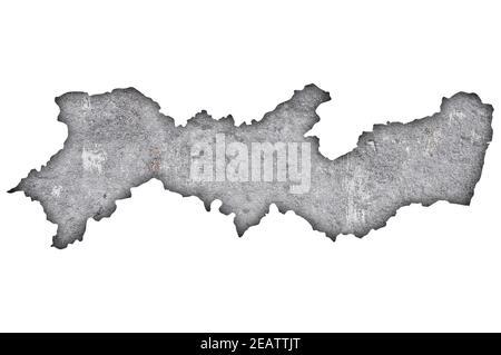 Map of Pernambuco on weathered concrete Stock Photo - Alamy