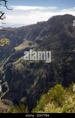 Valley of the Nuns, Curral das Freiras on Madeira Island, Portugal Stock Photo