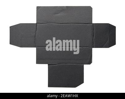 protective paper from under a box with a perfume Stock Photo