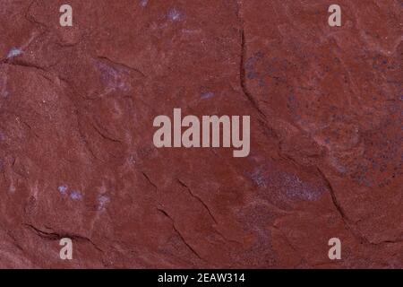 red slate of Dillenburg, Germany Stock Photo