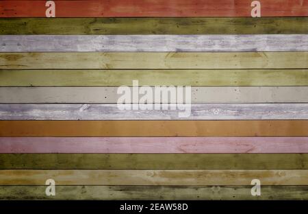 Background image with colorful bright horizontal stripes Stock Photo