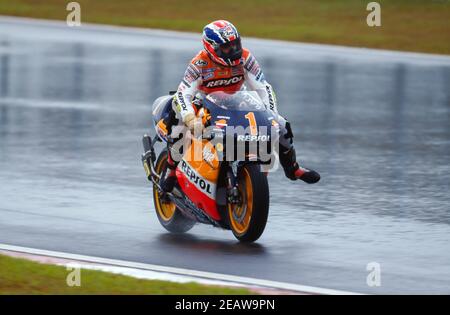 Michael Doohan (AUST), 500 Malaysian GP Moto 1999, Johor Stock Photo