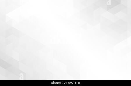 White vector panoramic background with straight lines and shadows Stock Photo