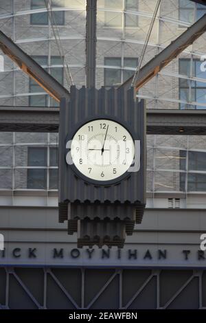 The brand new Moynihan Train Hall at Penn Station, Midtown Manhattan, New York City, USA Stock Photo