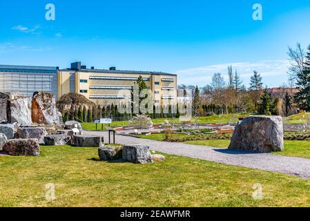 Botanical garden in Uppsala, Sweden Stock Photo