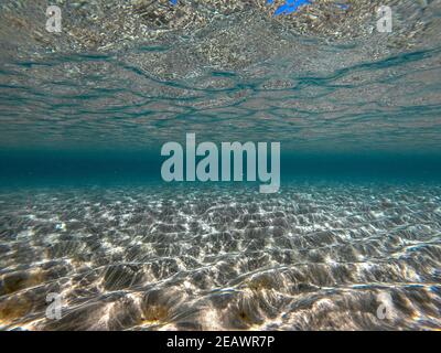 Premium Photo  Water background. mediterranean sea. clear water.