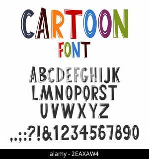 Vector Alphabet Set Stock Vector