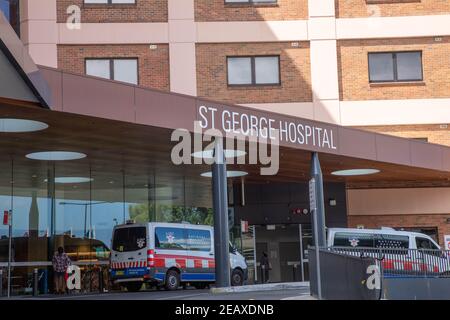 St George Hospital, Kogarah, Sydney, NSW, Australia Stock Photo