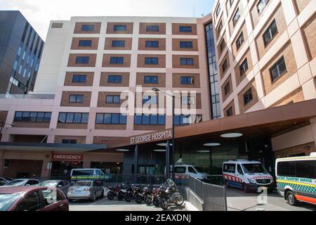 St George Hospital, Kogarah, Sydney, NSW, Australia Stock Photo