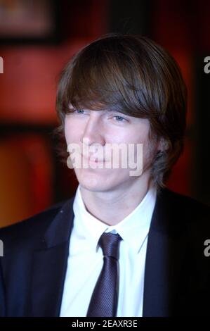 Paul Dano attends arrivals at the 13th Critics' Choice Awards at Santa Monica Civic Auditorium on January 7, 2008 in Los Angeles, California. Stock Photo