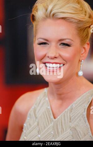 Carrie Keagan attends arrivals at the 13th Critics' Choice Awards at