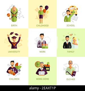 Teenagers First Job Set 13567682 Vector Art at Vecteezy